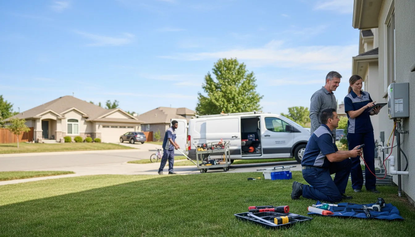 Tankless water heater service in Delaplaine, AR